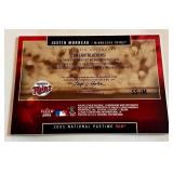 Justin Morneau Auto /199 2005 Fleet America