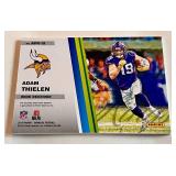 Adam Thielen Relic /200 2019 Donruss All-Pro Kings #APK-15, numbered 028/299, Minnesota Vikings Football Card