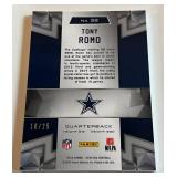 Tony Romo /25 2016 Spectra #32, numbered 10/25, RARE Football Card