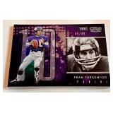 Fran Tarkenton /49 2016 Gala #104, numbered 45/49, RARE Minnesota Vikings Football Card