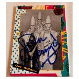 Dan Akroyd Autographed Coneheads Card 1992 Star Pics Saturday Night Live Classics #34