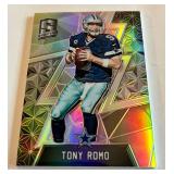 Tony Romo /99 2016 Spectra #32, numbered 61/99 Football Card