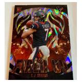 CJ Stroud RC 2023 Phoenix Fired Up #FU-2 Rookie Football Card