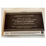 Harmon Killebrew Leather Nameplate 2011 Topps #MGL-HK Minnesota Twins Baseball Card
