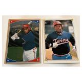 Kirby Puckett 2 1987 O-Pee-Chee Sticker Lot #146 and 247 Baseball Card Minnesota Twins