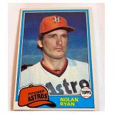 Nolan Ryan 1981 Topps #240 Vintage Baseball Card
