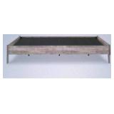 Queen Platform Bed - Color: Whitewash