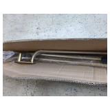 Double Wrap Around Blackout Curtain Rod Set - 1-Inch Diameter Front Rod, 5/8" Back
