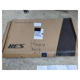KES Ceiling Pot Rack 30" Black