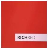 75 Yard Roll of Impact Premium Coated 16 Vinyl in Rich Red