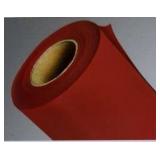 75 Yard Roll of Impact Premium Coated 16 Vinyl in Rich Red