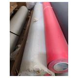 75 Yard Roll of Impact Premium Coated 16 Vinyl in Rich Red