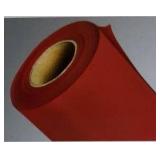 75 Yard Roll of Impact Premium Coated 16 Vinyl in Rich Red