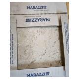 5 1/2 Boxes of 15 12" x 12" Porcelain Floor and Wall Tiles