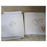 2 Boxes of Herringbone Polished Backsplash Tiles