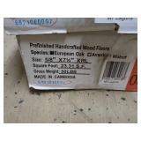 3 Boxes of Prefinished Handcrafted Wood Flooring