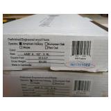 3 Boxes of Prefinished Engineered Wood Flooring