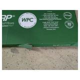 3 Boxes of Registered Embossed Composite Core Click Flooring