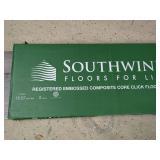 3 Boxes of Registered Embossed Composite Core Click Flooring