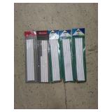 Roberts Flooring Installation Kit and 5 4pc 1/2" x 12" Jolly Ceramic Wall Tile Trim Pieces
