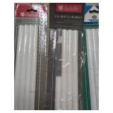 Roberts Flooring Installation Kit and 5 4pc 1/2" x 12" Jolly Ceramic Wall Tile Trim Pieces