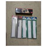 Roberts Flooring Installation Kit and 5 4pc 1/2" x 12" Jolly Ceramic Wall Tile Trim Pieces