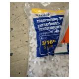 Bag of 100 3/16" Tile Spacers - Flexible Design