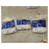 Set of 3 Packages of 1/8" Tile Spacers - 500 Count Each