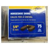 2 75 Count Packs of Horseshoe Shims