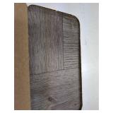 2 Boxes of TrafficMASTER Peel & Stick Vinyl Tile - Grey Wood Parquet, 30 Tiles per Box
