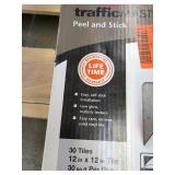 TrafficMASTER Peel and Stick Vinyl Tiles - Ash Blended Slate, 30 Tiles in Box