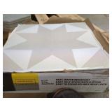 Universal 12x12 Waterproof Star Pattern Vinyl Floor Tiles - Set of 30