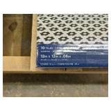 Peel and Stick Vinyl Floor Tiles - Biscotto Design, 10 Tiles