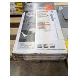 3 Boxes of 10 Carrara Marble Peel and Stick Tiles - 12 x 24 inches