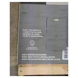 Lot of 2 Boxes of 12x24-inch Self-Stick Vinyl Flooring Tiles - 30 Sq Ft Per Box