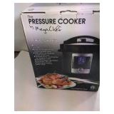 T2 - MegaChef 6-Quart Pressure Cooker - Easy Pre-Programmed Cooking