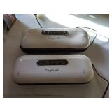 u2 - Set of 2 Mega Chef Vacuum Sealers - Both Have Issues