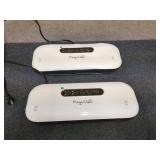 u2 - Set of 2 Mega Chef Vacuum Sealers - Both Have Issues