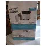 u3 - Black+Decker Table Air Purifier with 3-Stage HEPA Filtration