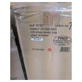 vf - Embassy Elite Paper Shredder Model LF1200-RED with 120-Sheet Feeder Tray