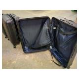 American Flyer Set of 3 Durable Black Luggage Suitcases