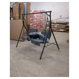 Outdoor Patio Swing Chair with Canopy