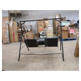 Outdoor Patio Swing Chair with Canopy