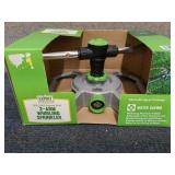 3 - Expert Gardener 2-Arm Whirling Sprinkler - Covers 900-2400 Square Feet