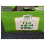 3 - Expert Gardener 2-Arm Whirling Sprinkler - Covers 900-2400 Square Feet