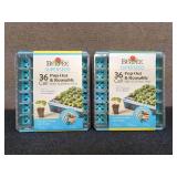 3 - Set of 2 Burpee Superseed 36 Cell Pop-Out and Reusable Seed Starting Trays