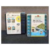 3 - Set of 2 Burpee Superseed 36 Cell Pop-Out and Reusable Seed Starting Trays