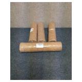 3 - Set of 4 New 12x40"  coco liners