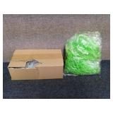 2 - 2 Bulk Pack of Climbing Plant Clips - Green and Clear Plastic