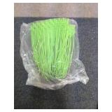 3 - Pack of 100 Green Plastic Security Tags/Labels